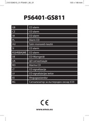 Emos P56401-GS811 Manual