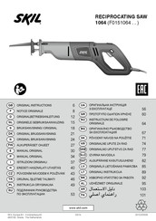 Skil 1064 Original Instructions Manual