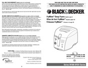 Black & Decker FryMate DF200 Series Use And Care Book Manual