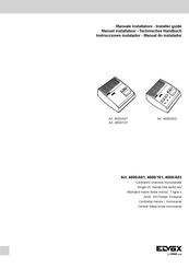 Vimar Elvox 4000/A03 Installer's Manual