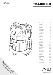 Kärcher SE 4001 Manual
