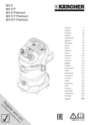 Kärcher MV 5 Manual