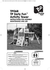 TP active fun Early Fun TP068 Instructions For Assembly Maintenance And Use