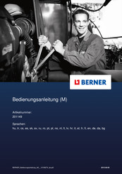 Berner BPT-ROS 150 Manual