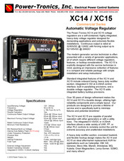 Power-Tronics XC15 Manual
