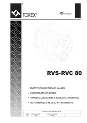 WAMGROUP TOREX RVC 80 Manual