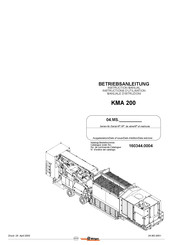 WIRTGEN KMA 200 Instruction Manual