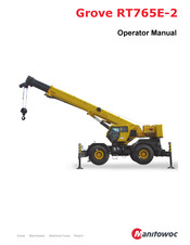 Manitowoc Grove RT765E-2 Operator's Manual