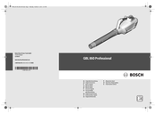 Bosch GBL 860 Original Instructions Manual