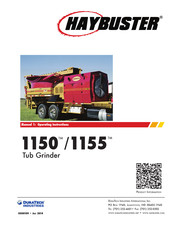 DuraTech Industries Haybuster 1155 Operating Instructions Manual