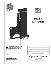 Blue Diamond 100120 Operator's Manual