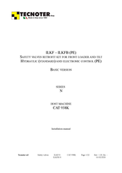 TECNOTER ILKF.N Installation Manual