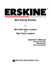 Erskine Attachments 900549 Operator's Manual