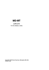 Thermo King MD-MT 30 NAD Operator's Manual