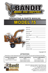 Bandit 75 Operating & Parts Manual