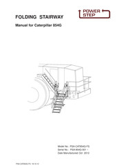 Power Step Caterpillar 854G Manual