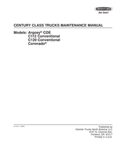 freightliner C112 Conventional 2011 Maintenance Manual