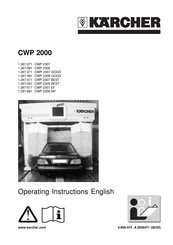 Kärcher CWP 2309 BEST Operating Instructions Manual