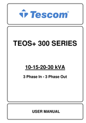 Tescom TEOS+ 300 Series User Manual