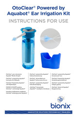 Bionix Aquabot OtoClear 7270 Instructions For Use Manual