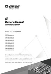 Gree GMV-ND60A/B-T Owner's Manual