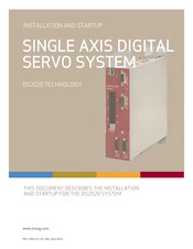 Moog DS2020 Installation And Startup Manual