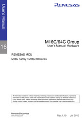 Renesas M16C/64C User Manual