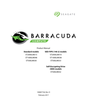 Seagate Technology Barracuda ST1000LM048 Product Manual