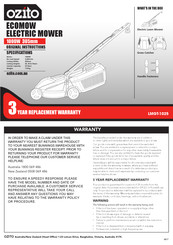 Ozito LMGT-1025 Original Instructions Manual
