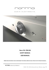 Norma Revo IPA-70B USB User Manual