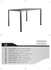 Hornbach 10500893 Installation And User Manual