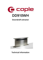 Caple DD910WH Technical Information
