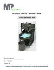MP Systems CDR80 Installation Operation & Maintenance