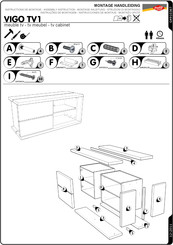 Profijt Meubel VIGO TV1 Assembly Instruction Manual