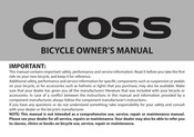 Argos Cross Owner's Manual