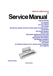 Technics SX-KN6500 Service Manual