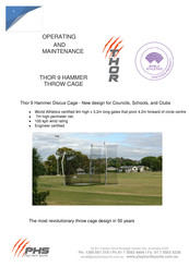 PHS THOR 9 HAMMER Operating And Maintenance