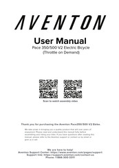 aventon Pace 500 V2 User Manual