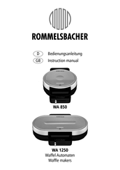 Rommelsbacher WA 850 Instruction Manual