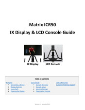 Matrix ICR50 Manual