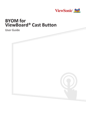 ViewSonic ViewBoard Cast Button User Manual