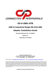 Connective Peripherals ES-U-2001-STB Installation Manual