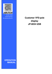 JARLTECH JP-8034 USB Operation Manual