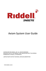 Riddell Axiom System User Manual