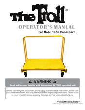 Paragon Pro TheTroll 1450 Operator's Manual