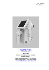 OPTIKON 161601 Manual For Installation And Use