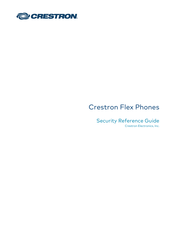 Crestron UC-P10-T-HS-I Reference Manual