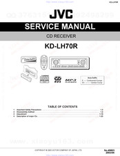 JVC KD-LH70R Service Manual