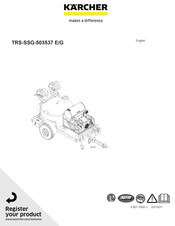 Kärcher TRS-SSG-503537 E/G Manual