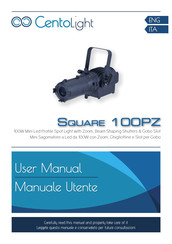 CentoLight Square 100PZ User Manual